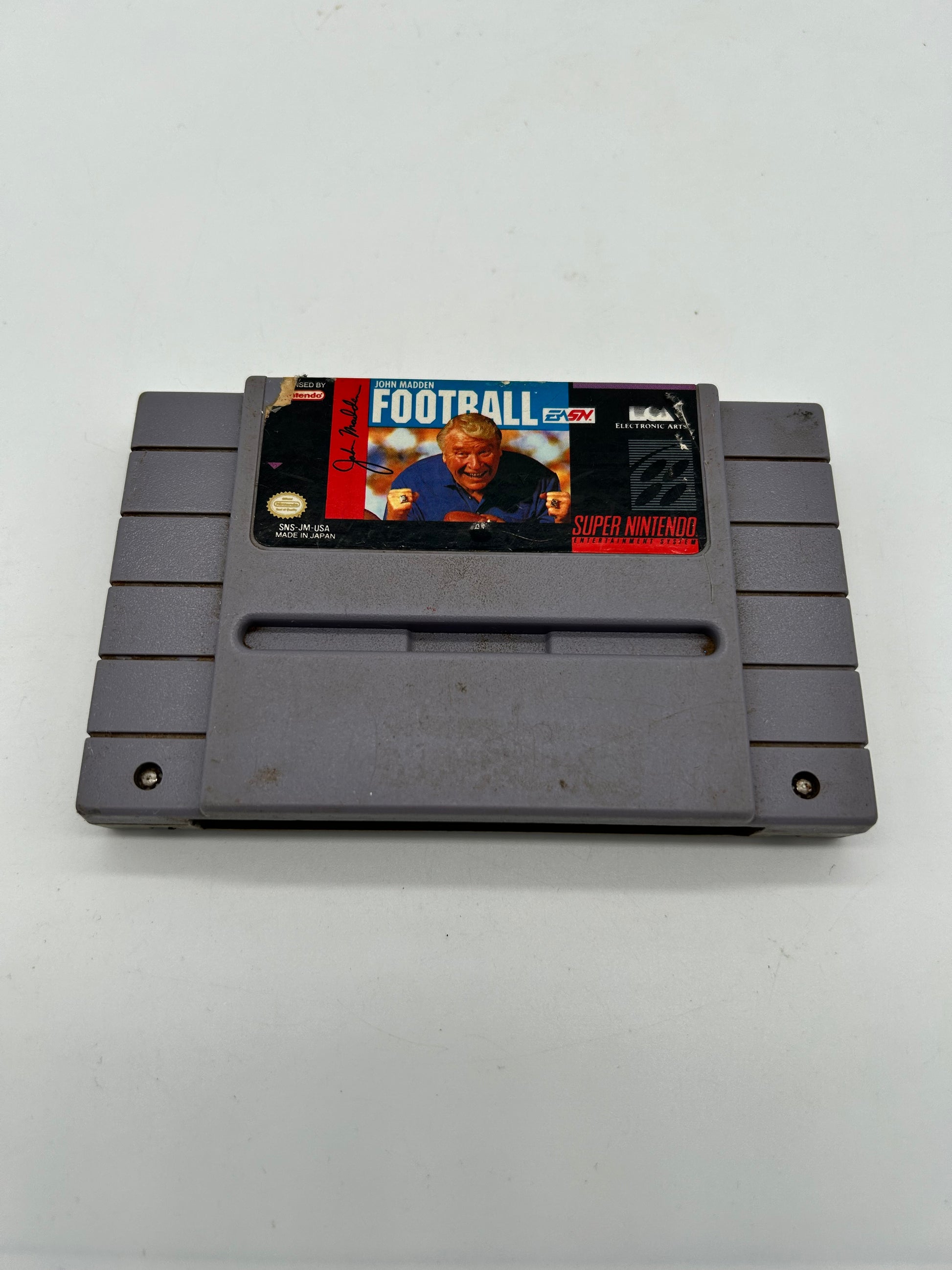 PiXEL-RETRO.COM : SUPER NINTENDO NES (SNES) GAME NTSC JOHN MADDEN FOOTBALL