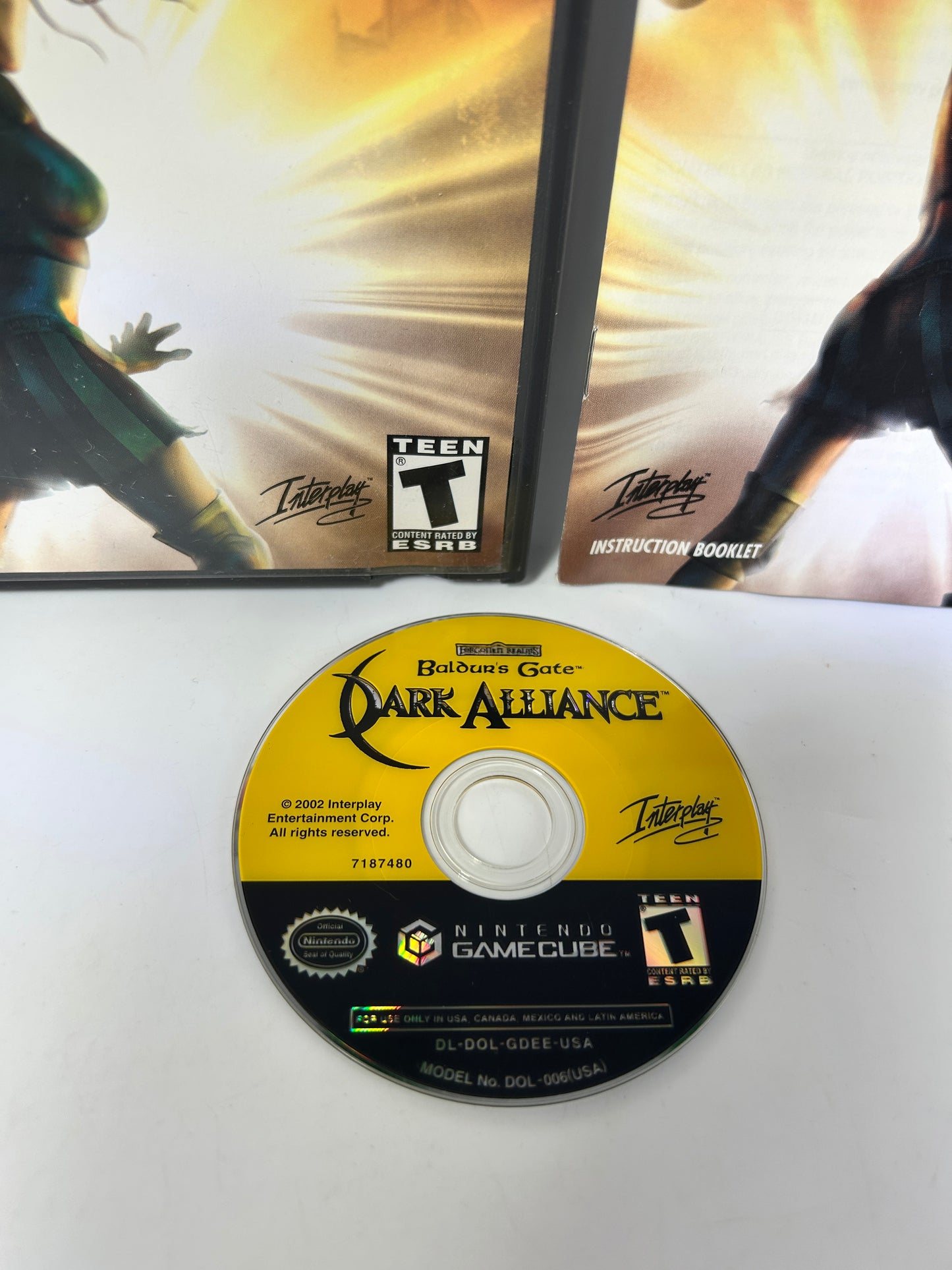 NiNTENDO GAMECUBE [NGC] | BALDURS GATE DARK ALLiANCE