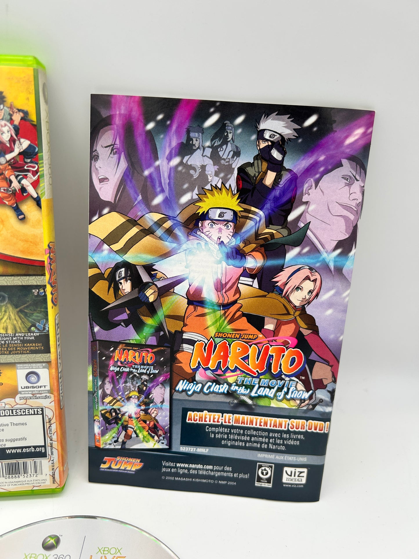Microsoft XBOX 360 | NARUTO RiSE OF A NiNJA
