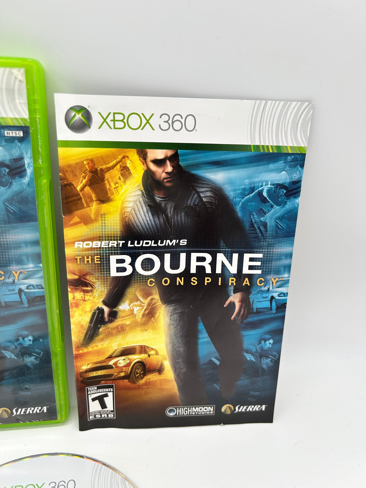Microsoft XBOX 360 | ROBERT LUDLUMS THE BOURNE CONSPiRACY