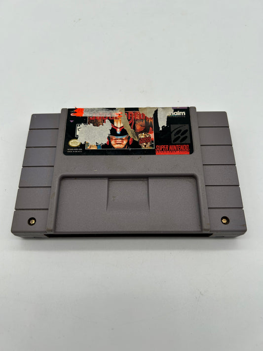 PiXEL-RETRO.COM : SUPER NINTENDO NES (SNES) GAME NTSC JUDGE DREDD