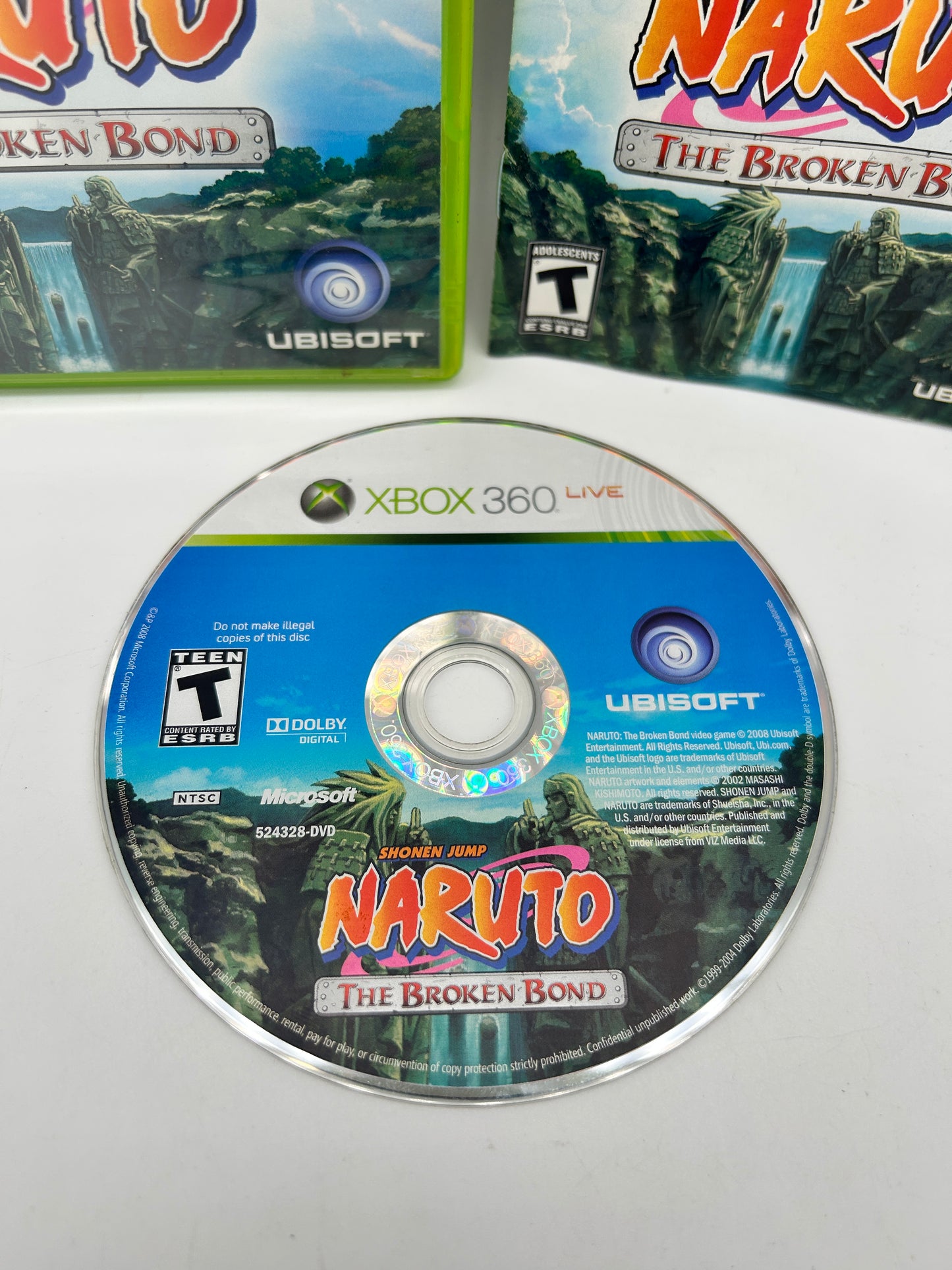 MiCROSOFT XBOX 360 | NARUTO THE BROKEN BOND