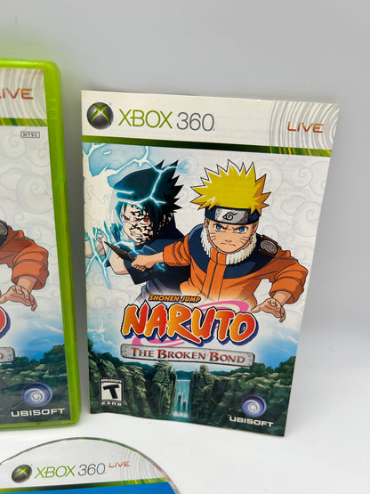MiCROSOFT XBOX 360 | NARUTO THE BROKEN BOND