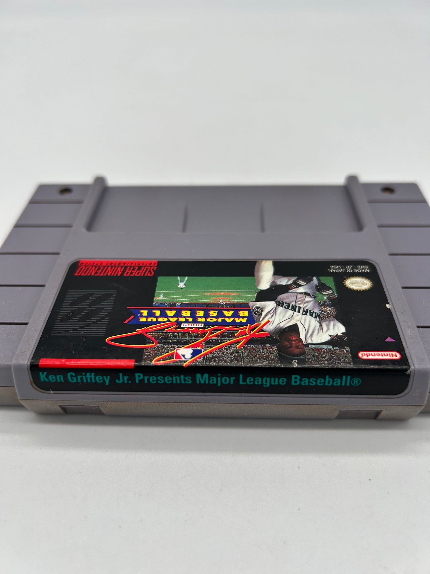 SUPER NiNTENDO [SNES] | KEN GRiFFEY JR PRESENTS MAJOR LEAGUE BASEBALL