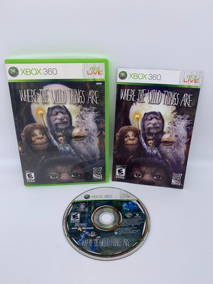 PiXEL-RETRO.COM : MICROSOFT XBOX 360 COMPLETE CIB BOX MANUAL GAME NTSC WHERE THE WILD THINGS ARE