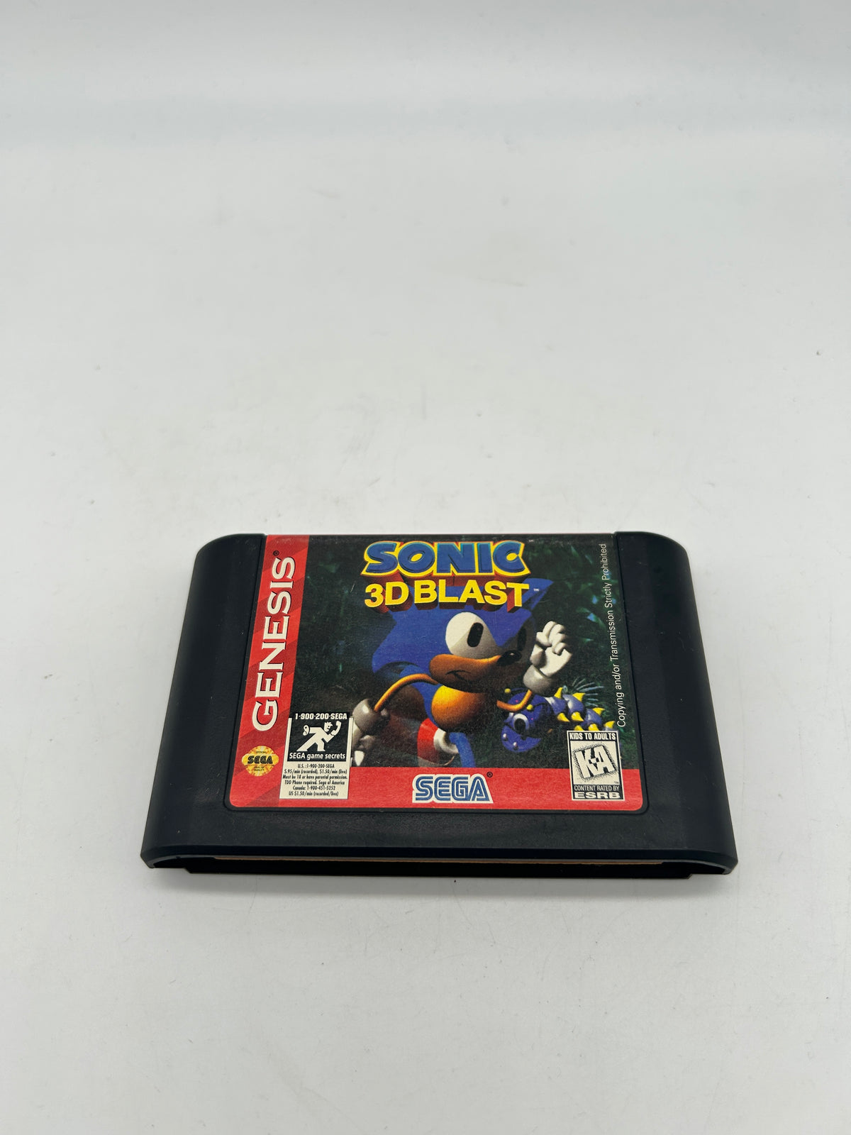 PiXEL-RETRO.COM : SEGA GENESIS (MEGA DRIVE) GAME NTSC SONIC 3D BLAST