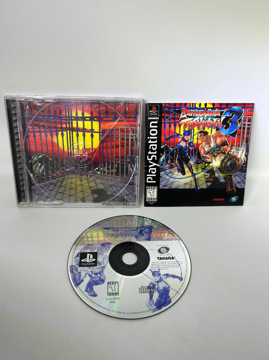 PiXEL-RETRO.COM : SONY PLAYSTATION 1 (PS1) COMPLET CIB BOX MANUAL GAME NTSC BATTLE ARENA TOSHINEN 3