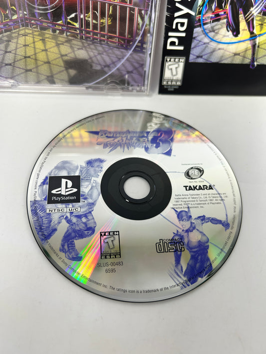 SONY PLAYSTATiON [PS1] | BATTLE ARENA TOSHiNDEN 3