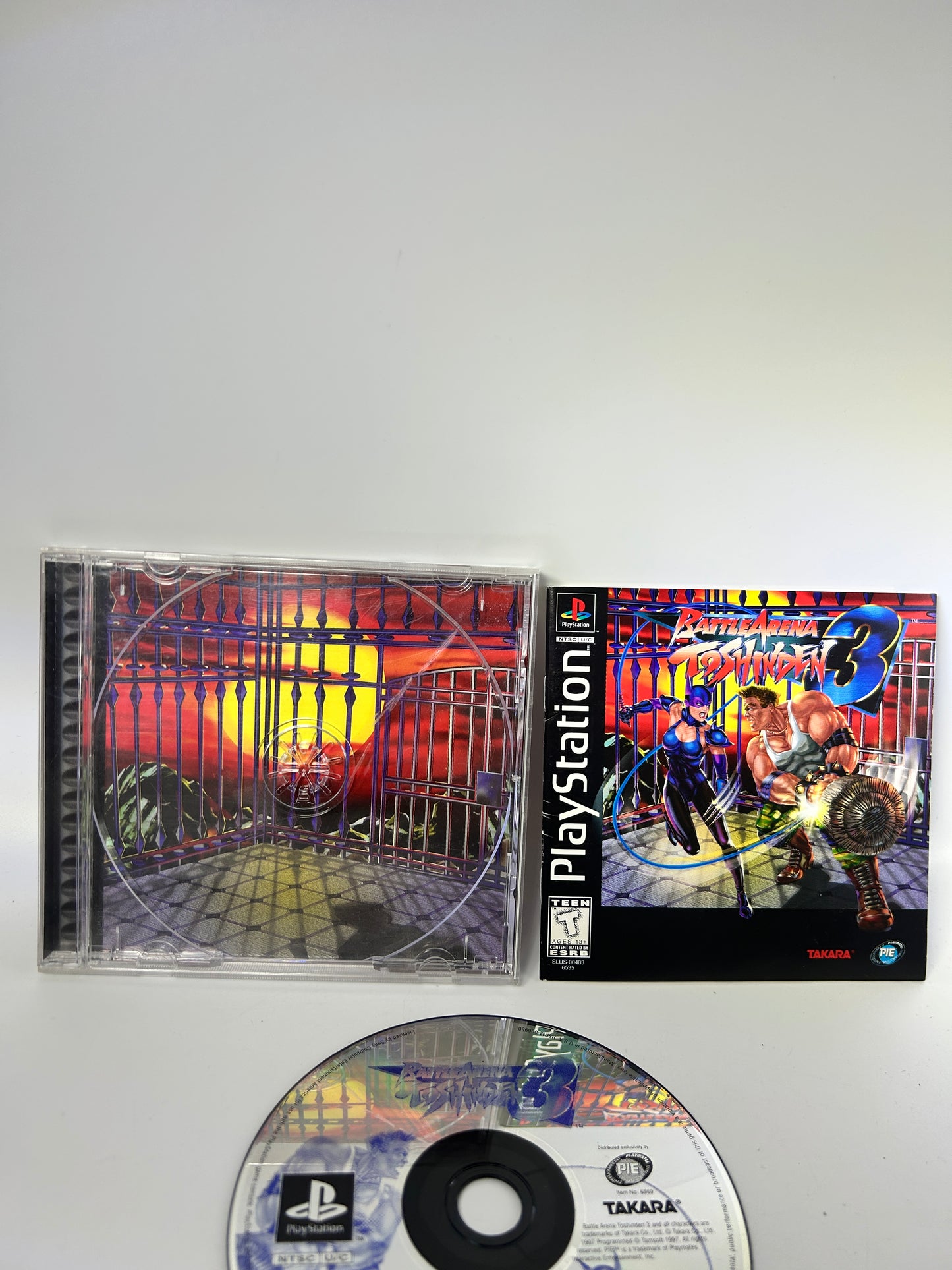 SONY PLAYSTATION [PS1] | BATTLE ARENA TOSHINDEN 3