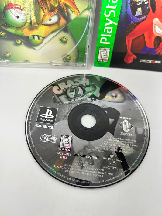 SONY PLAYSTATiON [PS1] | CRASH BANDiCOOT 2 CORTEX STRiKES BACK | GREATEST HITS