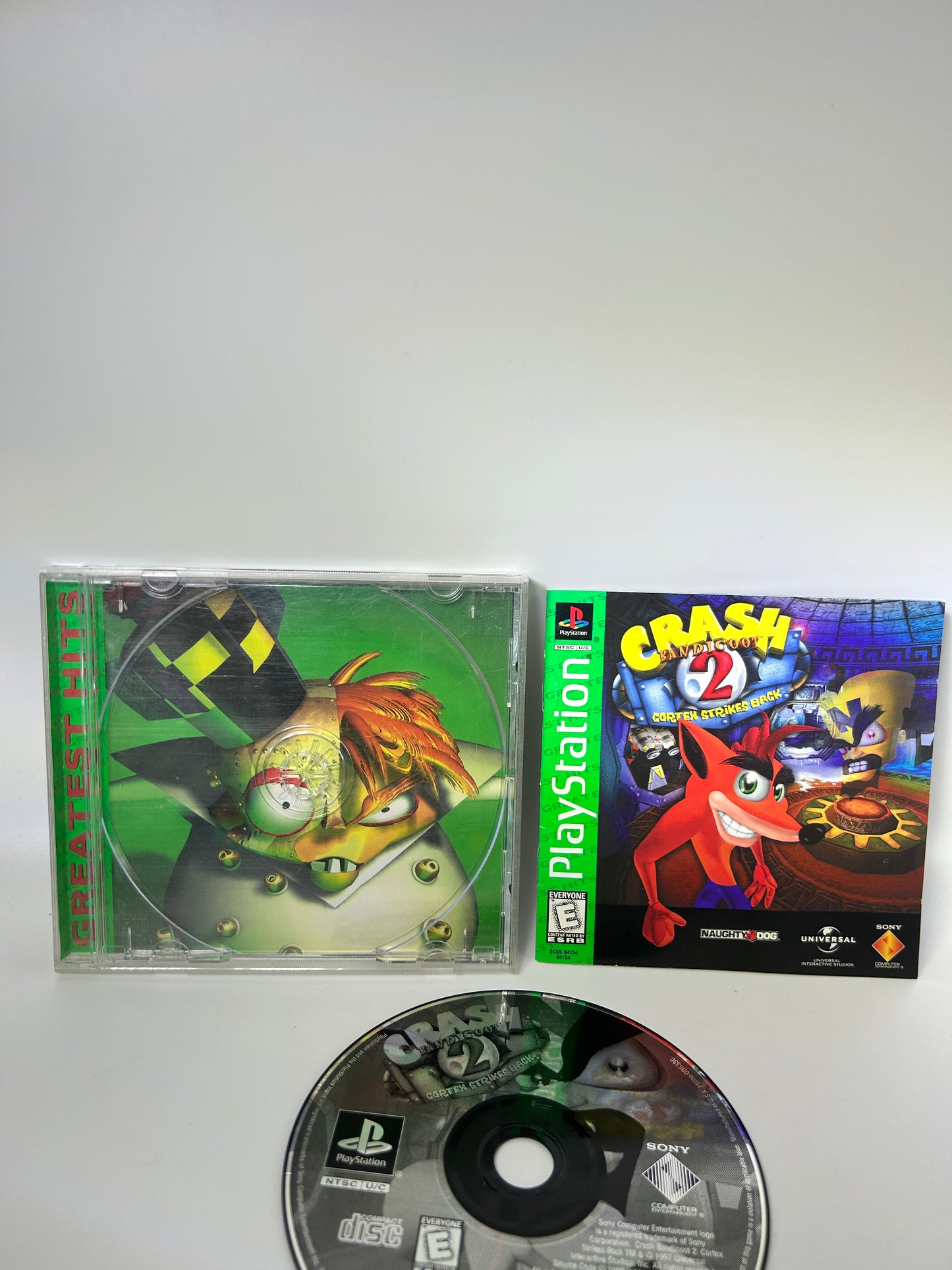 SONY PLAYSTATiON [PS1] | CRASH BANDiCOOT 2 CORTEX STRiKES BACK | GREATEST HITS
