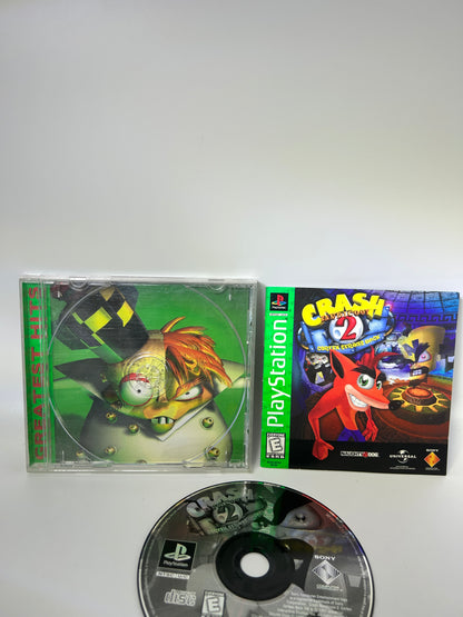 SONY PLAYSTATiON [PS1] | CRASH BANDiCOOT 2 CORTEX STRiKES BACK | GREATEST HITS