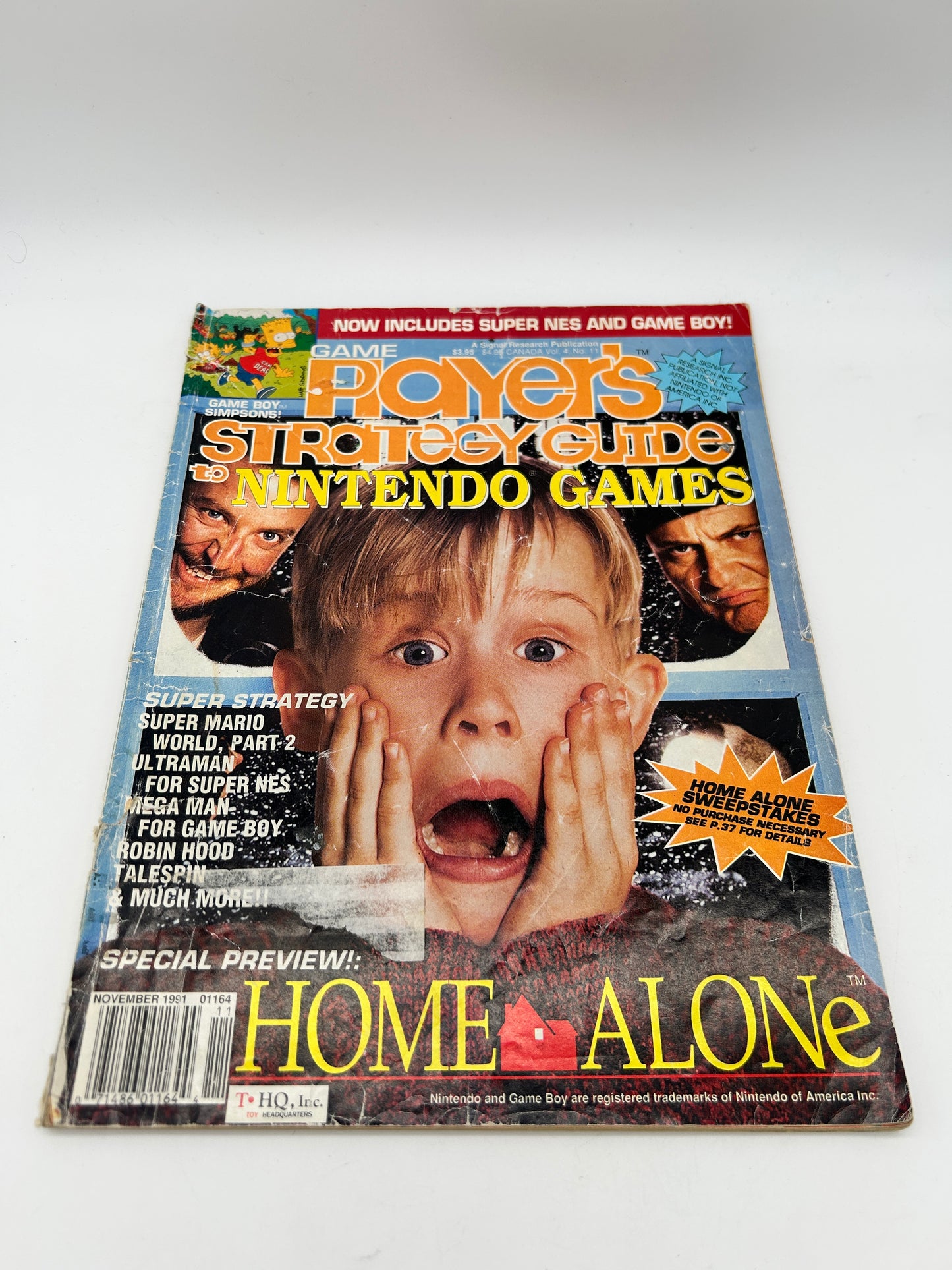 PiXEL-RETRO.COM : NINTENDO PLAYER'S STRATEGY GUIDE OFFICIAL VOLUME 4 NUMBER 11