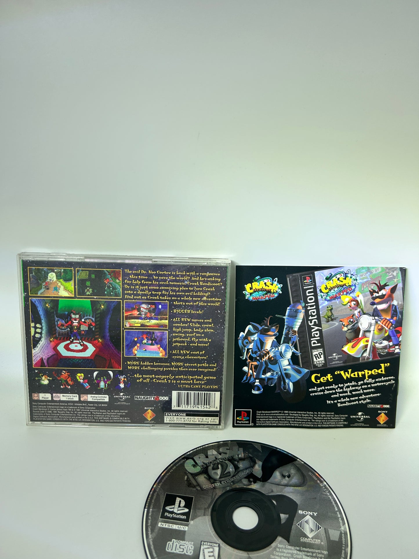 SONY PLAYSTATiON [PS1] | CRASH BANDiCOOT 2 CORTEX STRiKES BACK | GREATEST HITS