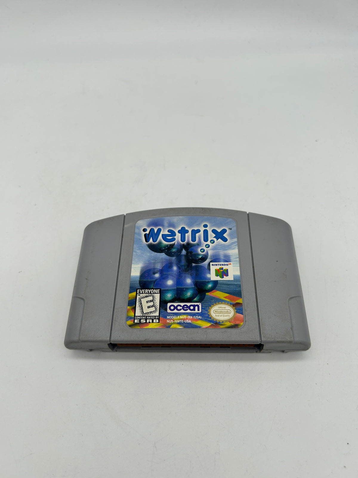 PiXEL-RETRO.COM : NINTENDO 64 (N64) GAME NTSC WETRIX