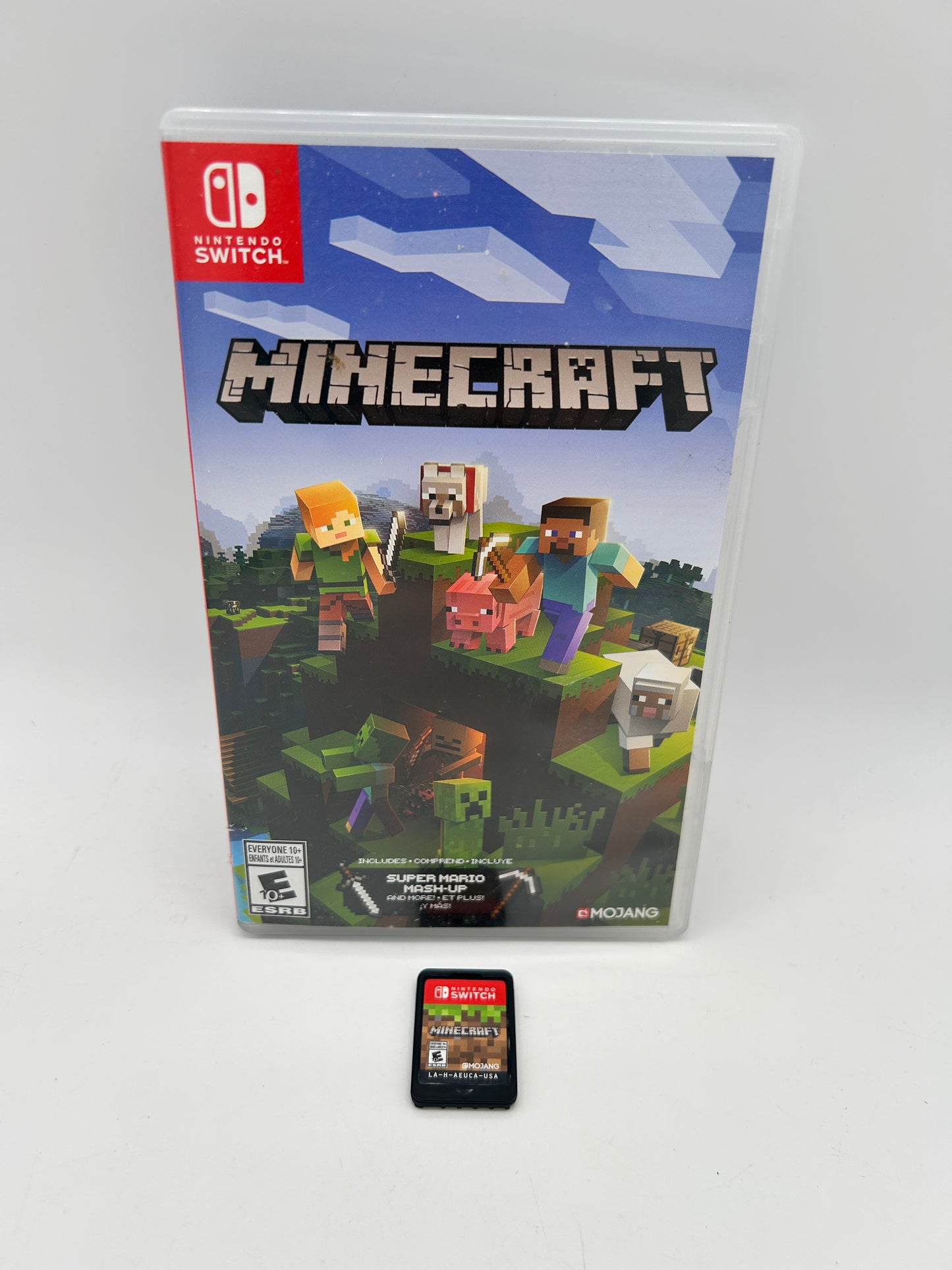 PiXEL-RETRO.COM : NINTENDO SWITCH NEW SEALED IN BOX COMPLETE MANUAL GAME NTSC MINECRAFT