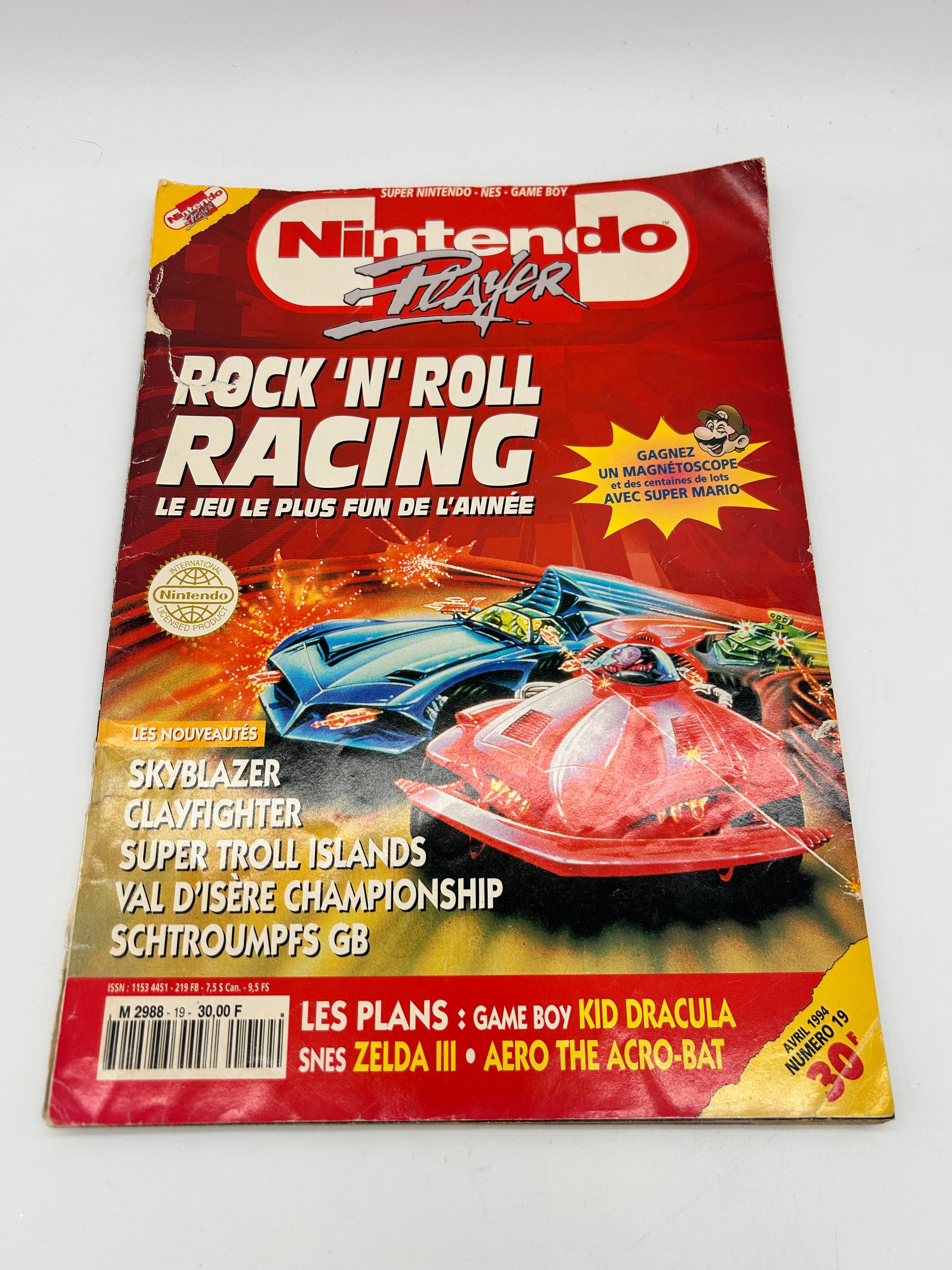 PiXEL-RETRO.COM : NINTENDO PLAYER NUMERO 19 AVRIL 1994