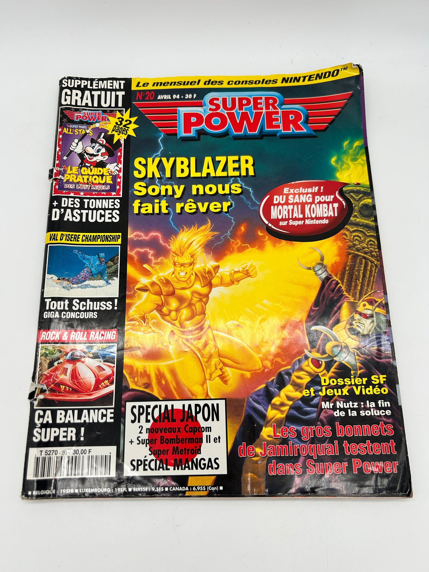 PiXEL-RETRO.COM : SUPER POWER NUMERO 20 AVRIL 1994