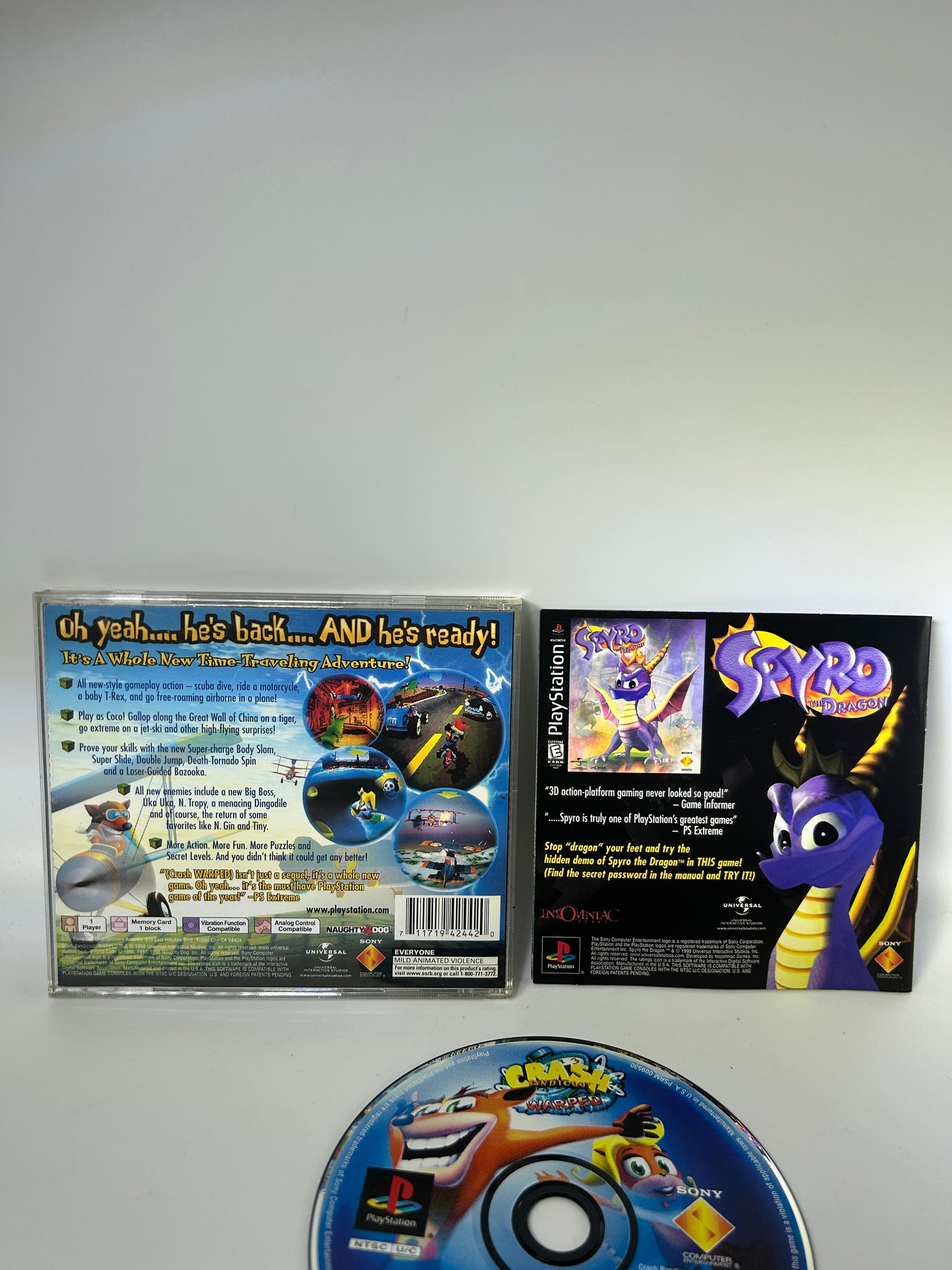 SONY PLAYSTATiON [PS1] | CRASH BANDiCOOT 3 WARPED