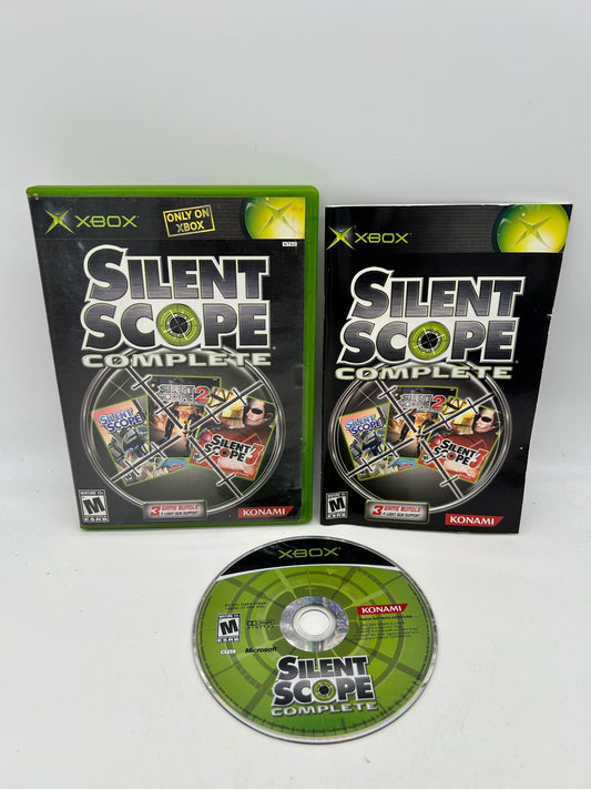 PiXEL-RETRO.COM : MICROSOFT XBOX COMPLETE CIB BOX MANUAL GAME NTSC SILENT SCOPE COMPLETE