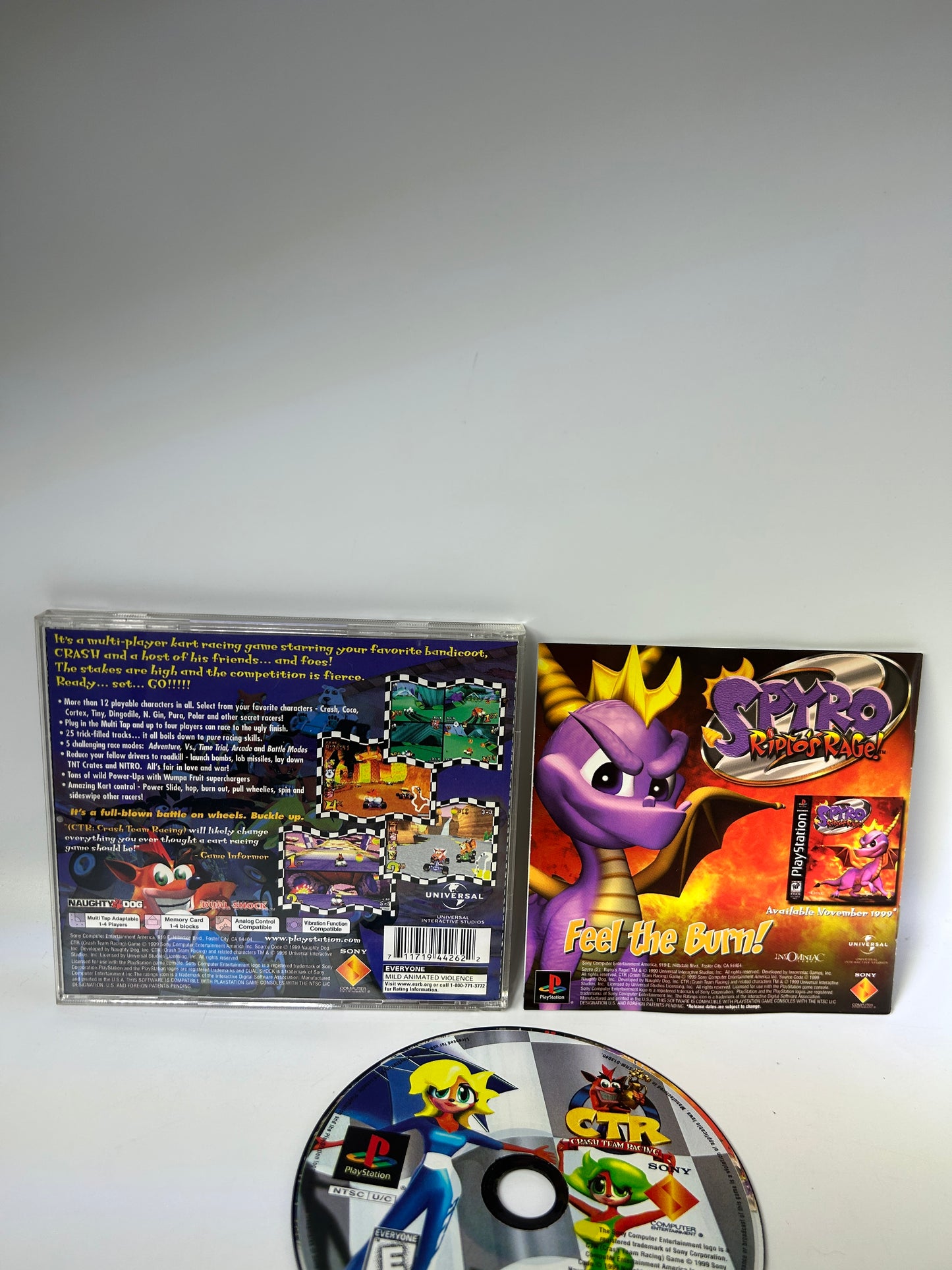 SONY PLAYSTATiON [PS1] | CTR CRASH TEAM RACiNG