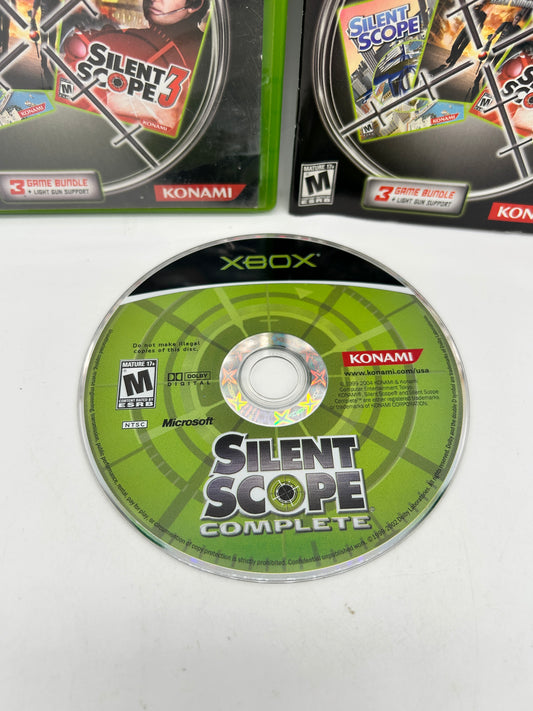 MiCROSOFT XBOX ORiGiNAL | SiLENT SCOPE COMPLETE
