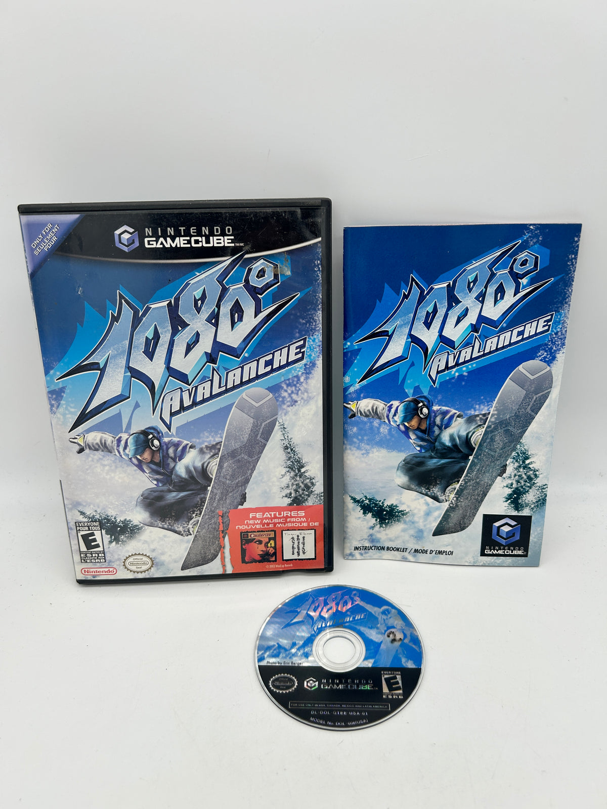 PiXEL-RETRO.COM : NINTENDO GAMECUBE COMPLETE CIB BOX MANUAL GAME NTSC 1080 AVALANCHE