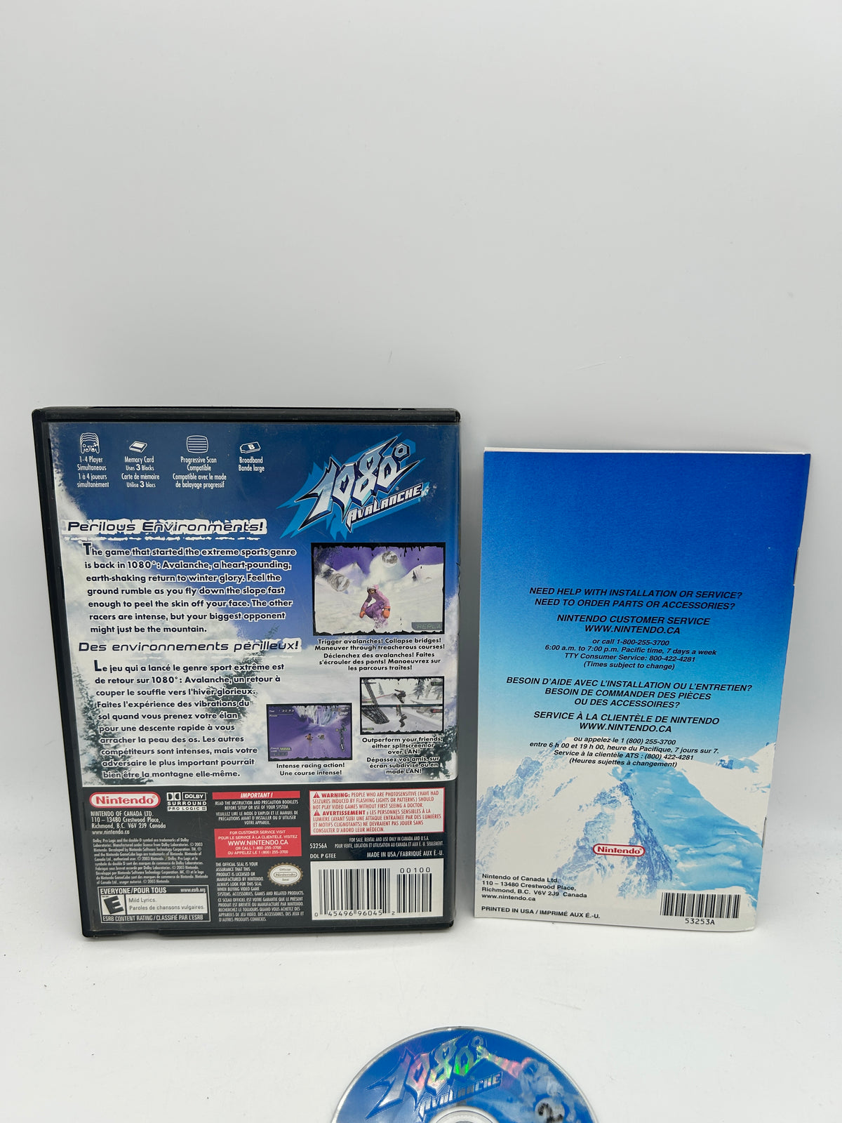 NiNTENDO GAMECUBE [NGC] | 1080 AVALANCHE