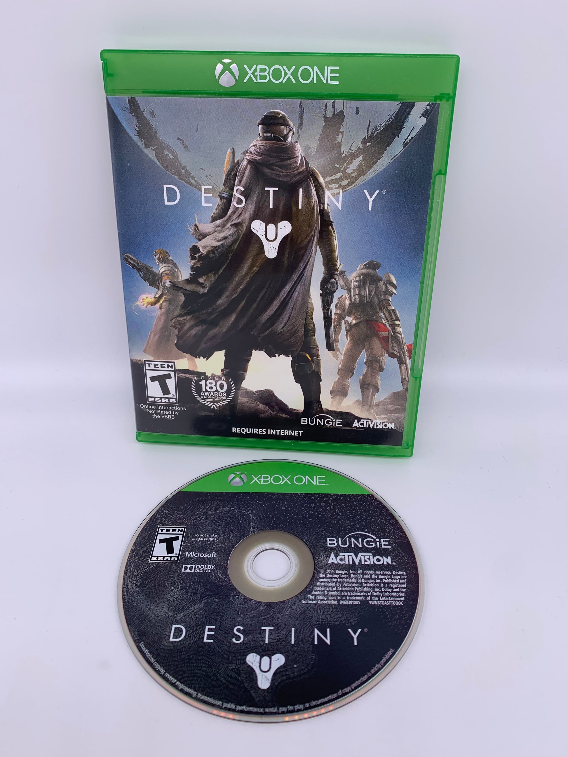 PiXEL-RETRO.COM : MICROSOFT XBOX ONE COMPLETE CIB BOX MANUAL GAME NTSC DESTINY