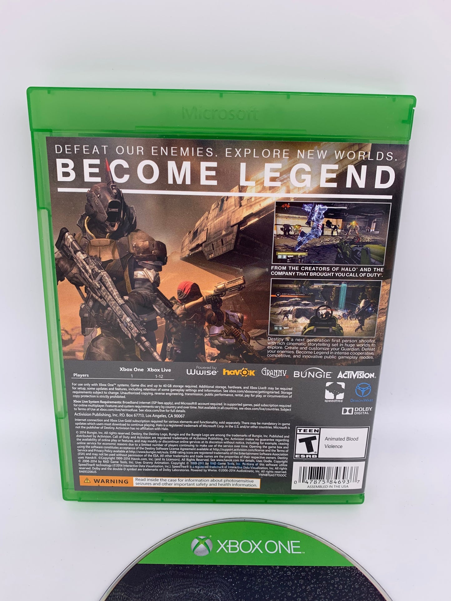 MiCROSOFT XBOX ONE | DESTiNY