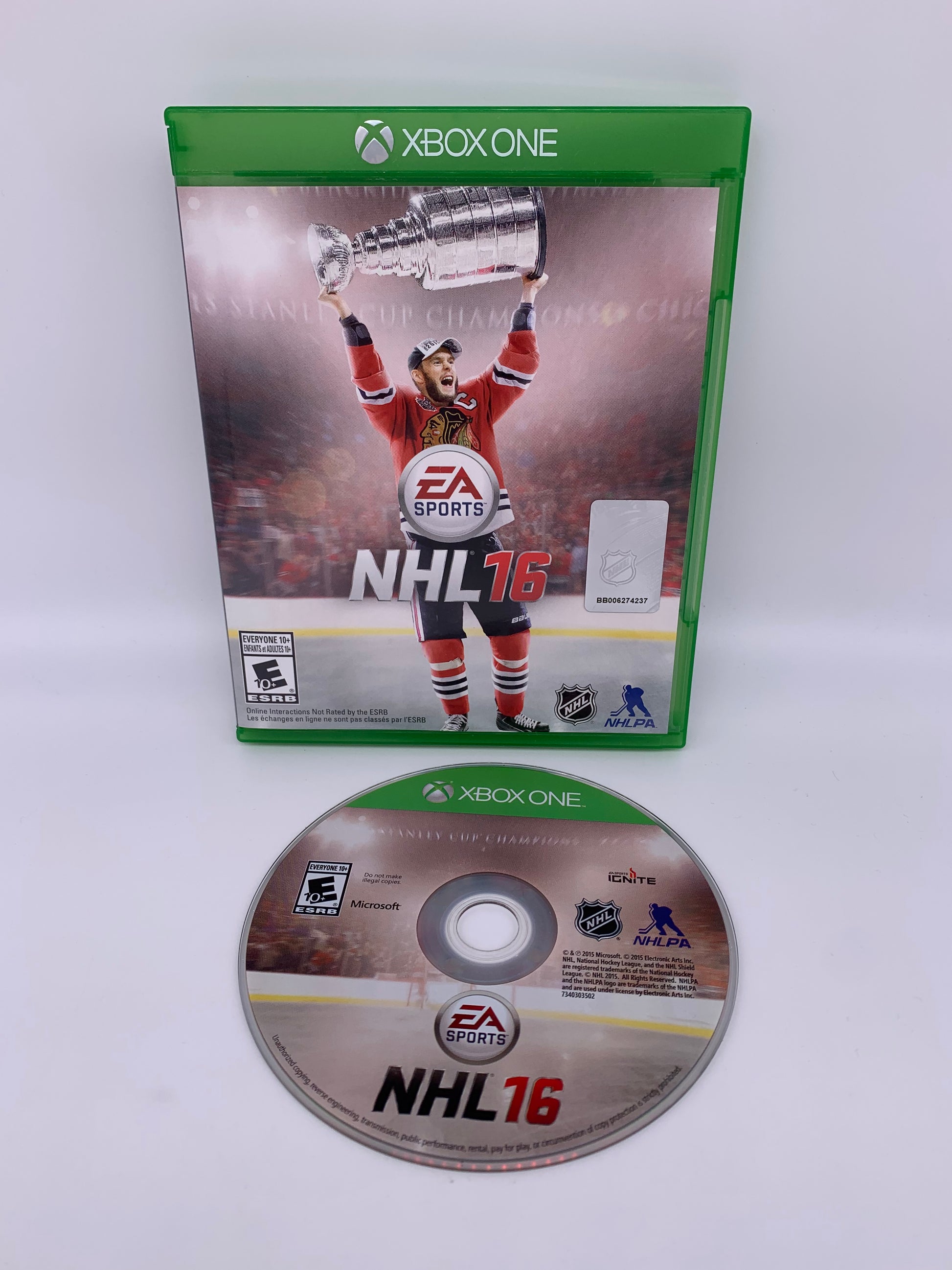 PiXEL-RETRO.COM : MICROSOFT XBOX ONE COMPLETE CIB BOX MANUAL GAME NTSC NHL 16