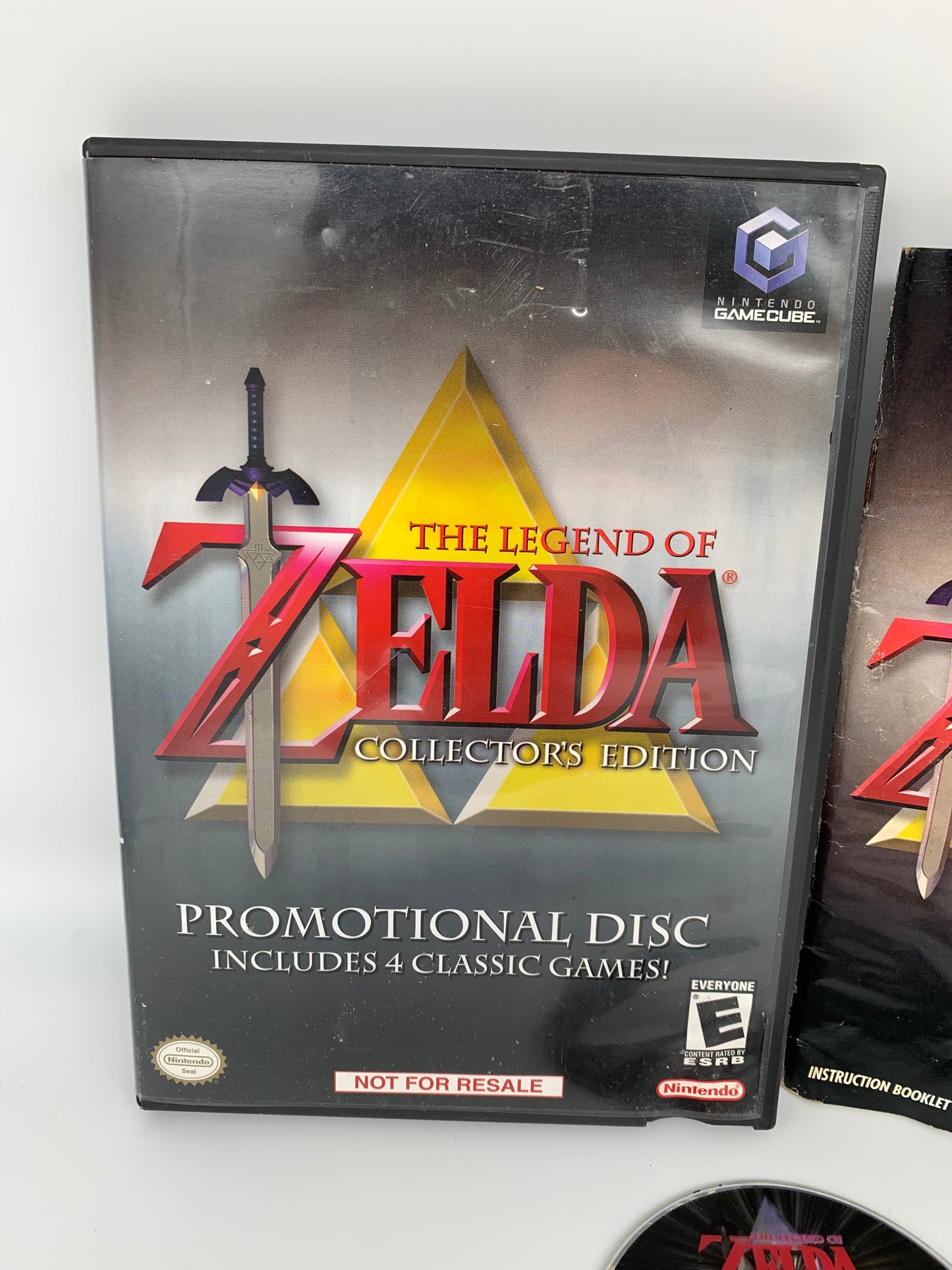 NiNTENDO GAMECUBE [NGC] | THE LEGEND OF ZELDA COLLECTORS EDiTION | NOT FOR RESALE