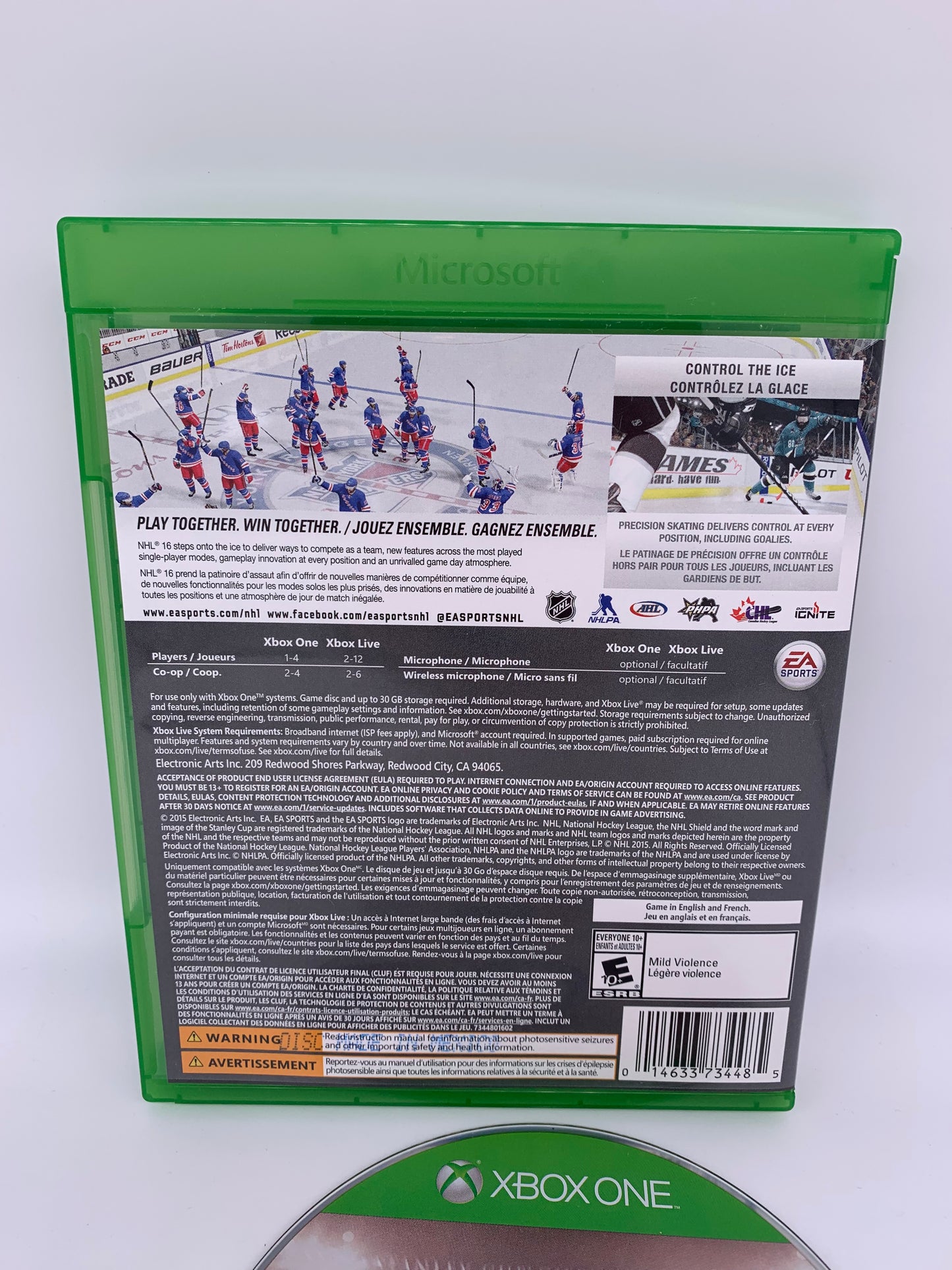 MiCROSOFT XBOX ONE | NHL 16