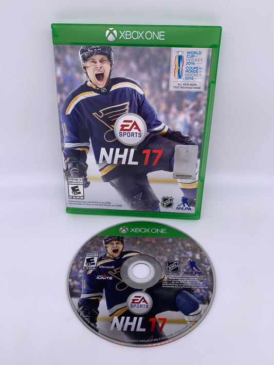 PiXEL-RETRO.COM : MICROSOFT XBOX ONE COMPLETE CIB BOX MANUAL GAME NTSC NHL 17