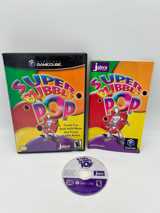 PiXEL-RETRO.COM : NINTENDO GAMECUBE COMPLETE CIB BOX MANUAL GAME NTSC SUPER BUBBLE POP