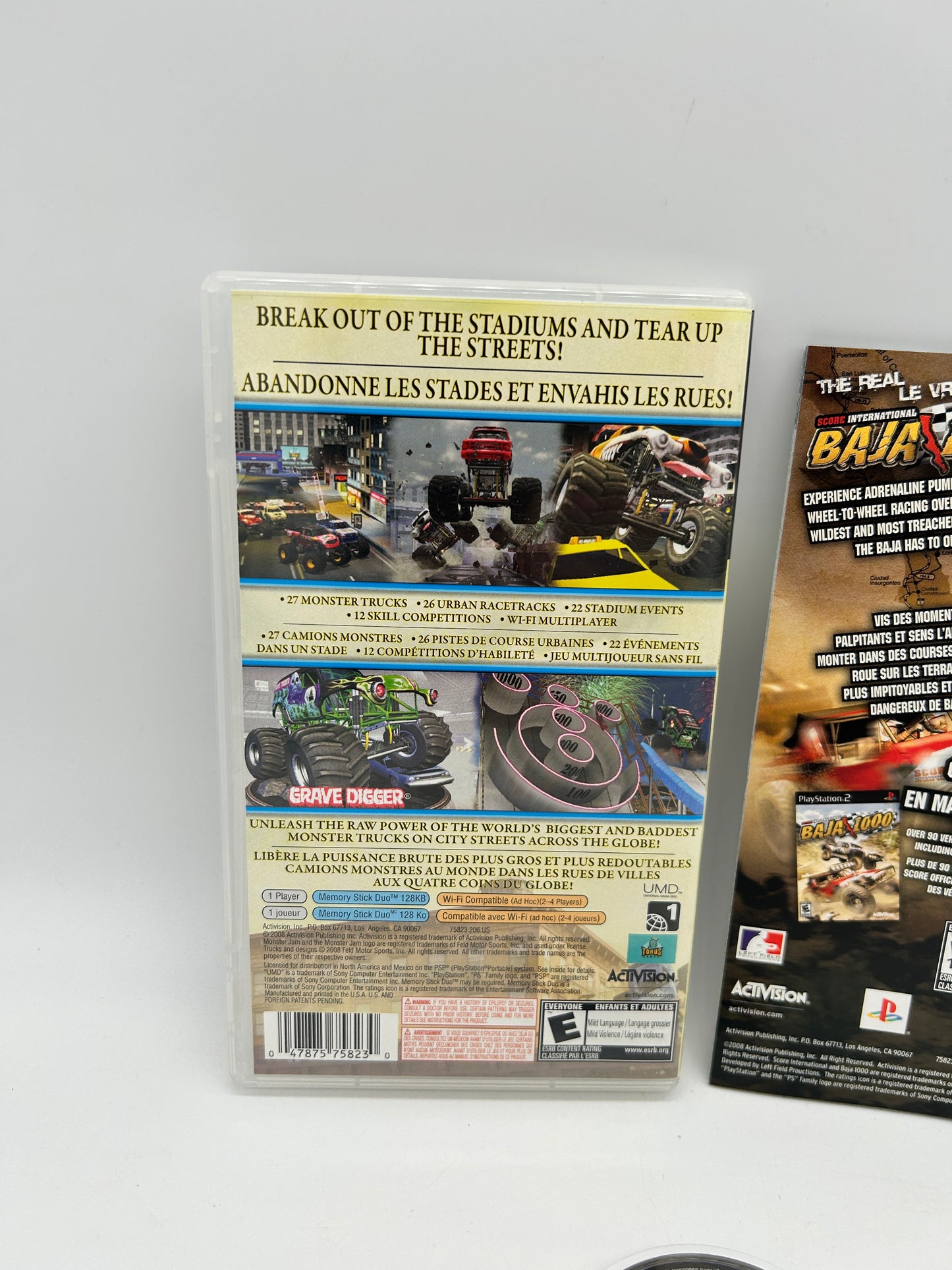 SONY PLAYSTATiON PORTABLE [PSP] | MONSTER JAM URBAN ASSAULT