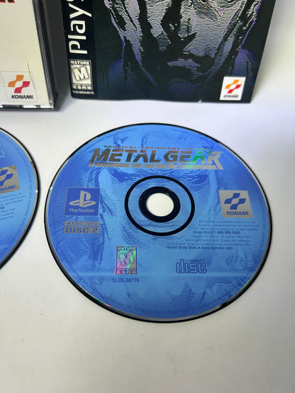 SONY PLAYSTATiON [PS1] | METAL GEAR SOLiD