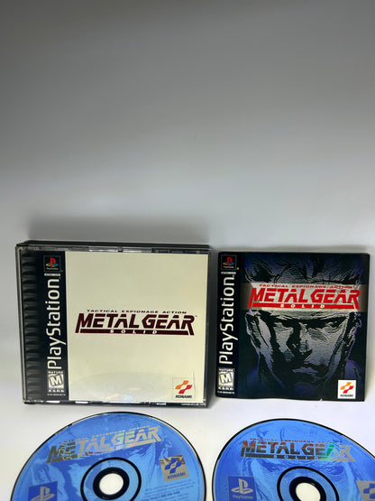 SONY PLAYSTATiON [PS1] | METAL GEAR SOLiD