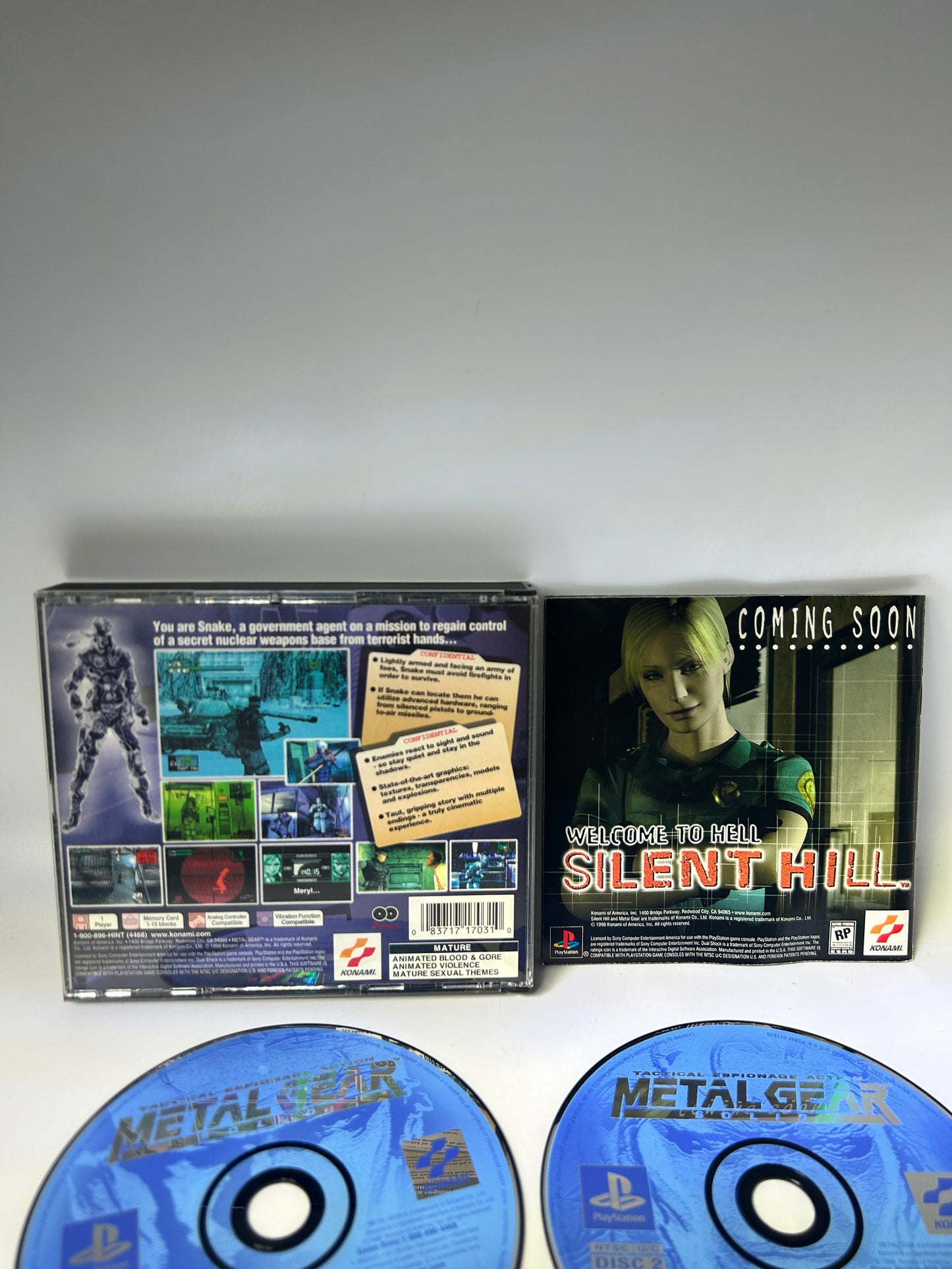 SONY PLAYSTATiON [PS1] | METAL GEAR SOLiD