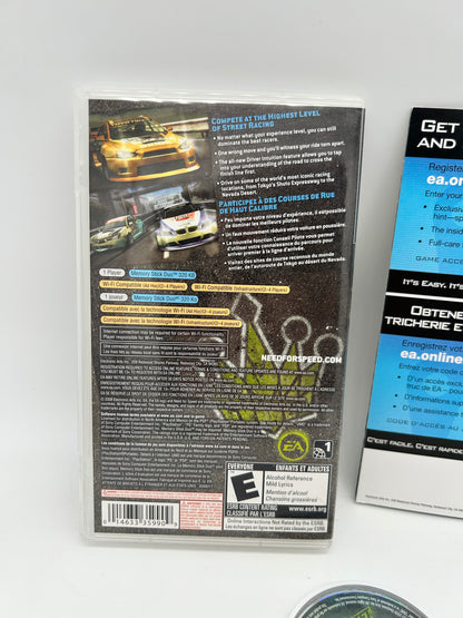 SONY PLAYSTATiON PORTABLE [PSP] | NEED FOR SPEED PROSTREET