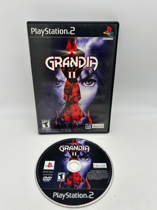 PiXEL-RETRO.COM : SONY PLAYSTATION 2 (PS2) COMPLET CIB BOX MANUAL GAME NTSC GRANDIA II