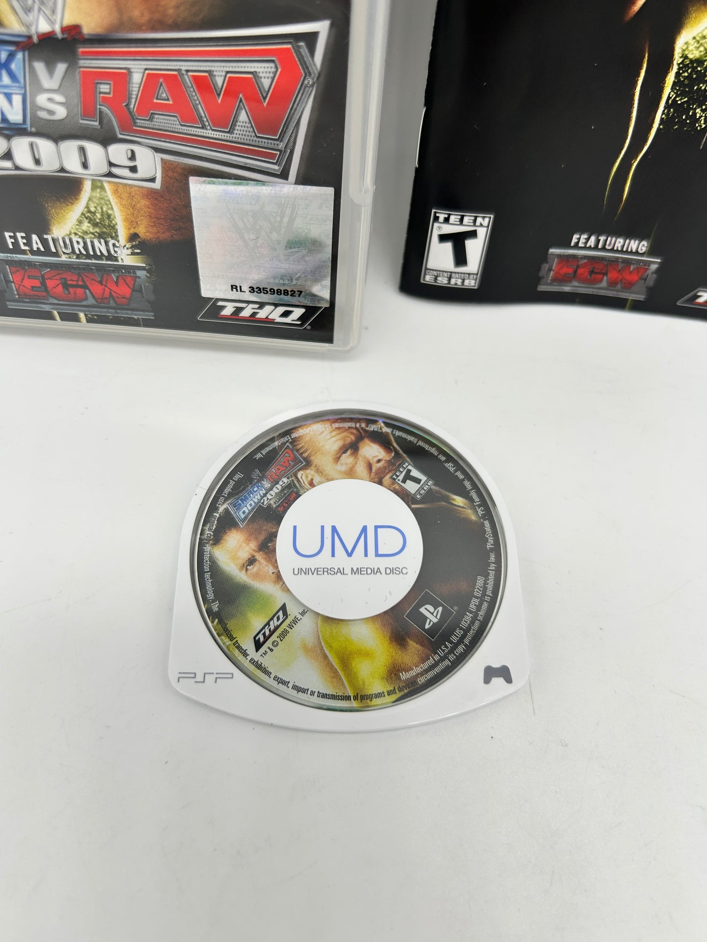 SONY PLAYSTATiON PORTABLE [PSP] | WWE SMACKDOWN VS RAW 2009