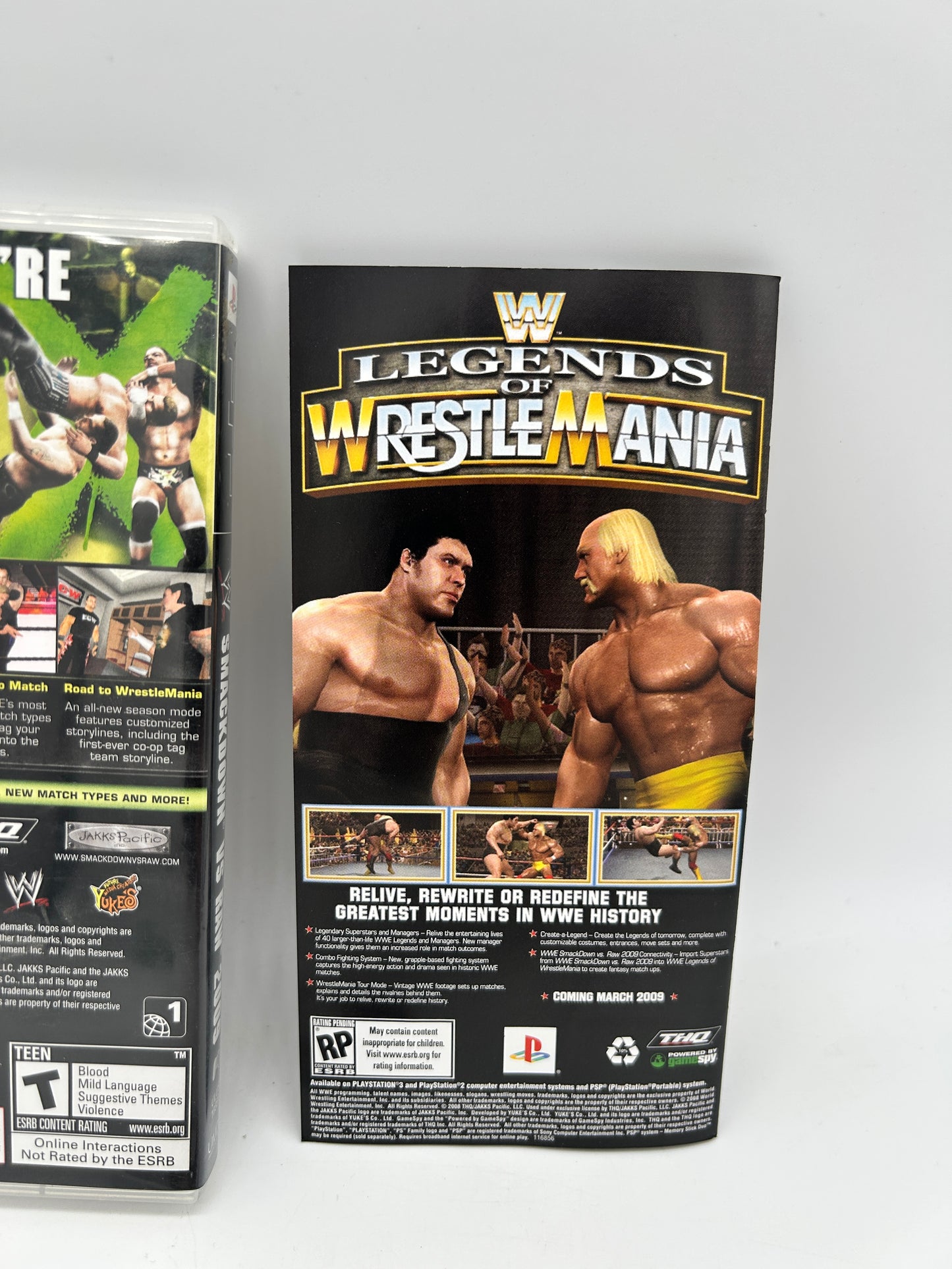 SONY PLAYSTATiON PORTABLE [PSP] | WWE SMACKDOWN VS RAW 2009