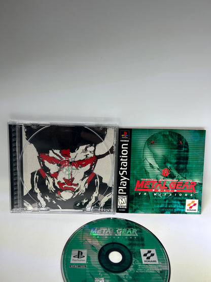 SONY PLAYSTATION [PS1] | METAL GEAR SOLID VR MISSIONS