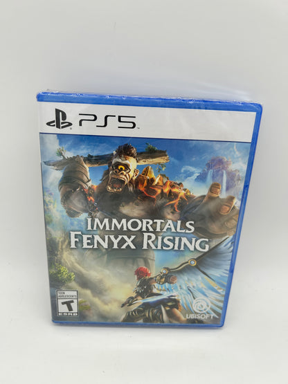 PiXEL-RETRO.COM : SONY PLAYSTATION 5 (PS5) COMPLETE CIB BOX MANUAL GAME NTSC IMMORTALS FENYX RISING