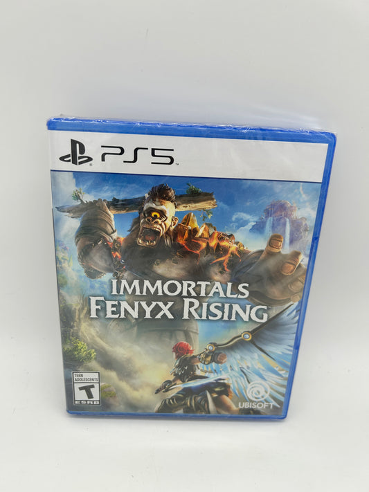 PiXEL-RETRO.COM : SONY PLAYSTATION 5 (PS5) COMPLETE CIB BOX MANUAL GAME NTSC IMMORTALS FENYX RISING