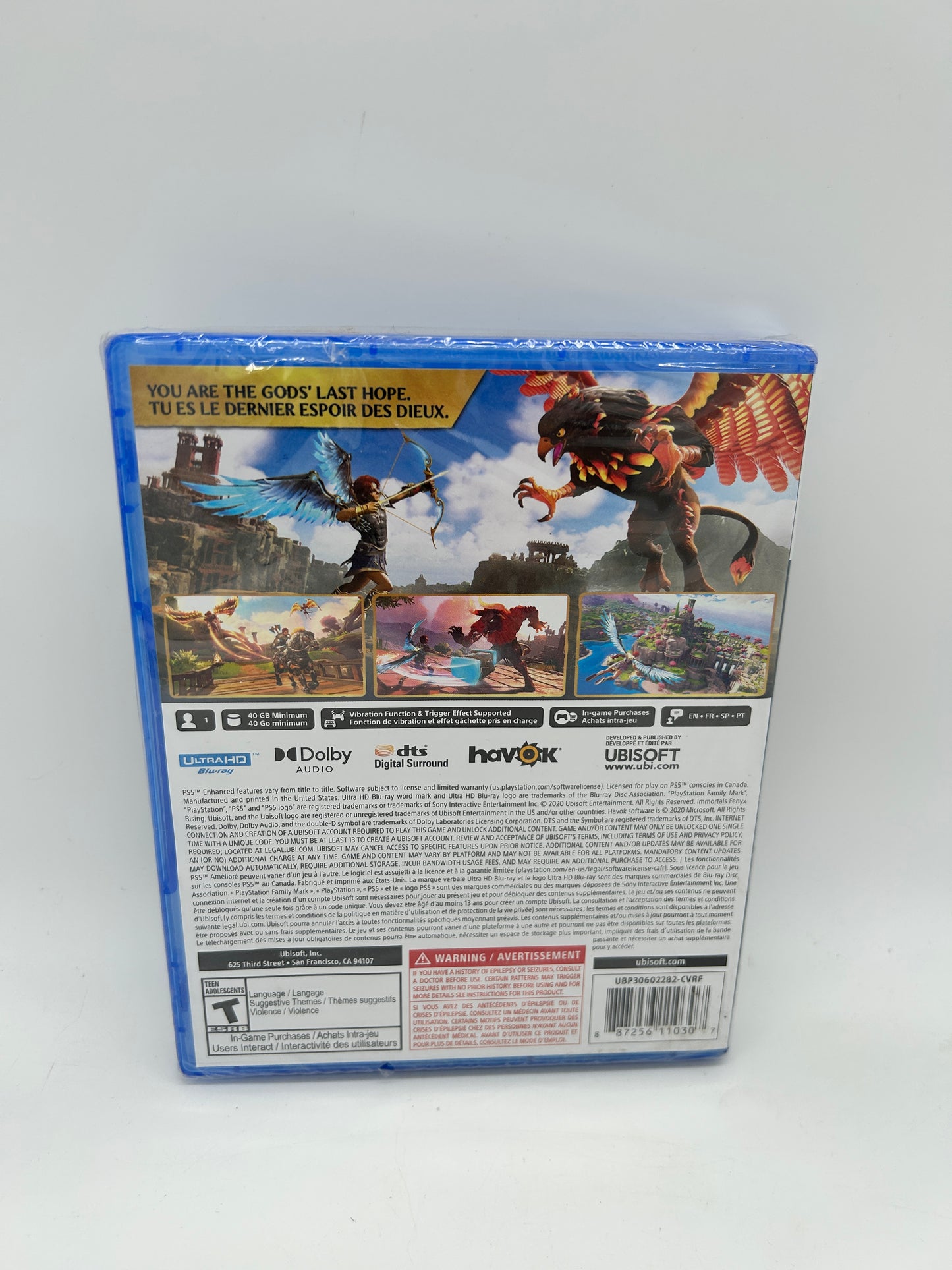 SONY PLAYSTATiON 5 [PS5] | iMMORTALS FENYX RiSiNG