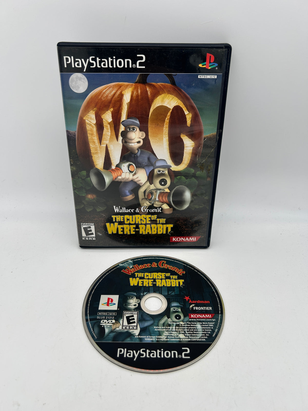 PiXEL-RETRO.COM : SONY PLAYSTATION 2 (PS2) COMPLET CIB BOX MANUAL GAME NTSC WALLACE & GROMIT THE CURSE OF THE WERE-RABBIT