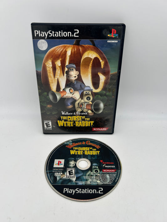 PiXEL-RETRO.COM : SONY PLAYSTATION 2 (PS2) COMPLET CIB BOX MANUAL GAME NTSC WALLACE & GROMIT THE CURSE OF THE WERE-RABBIT