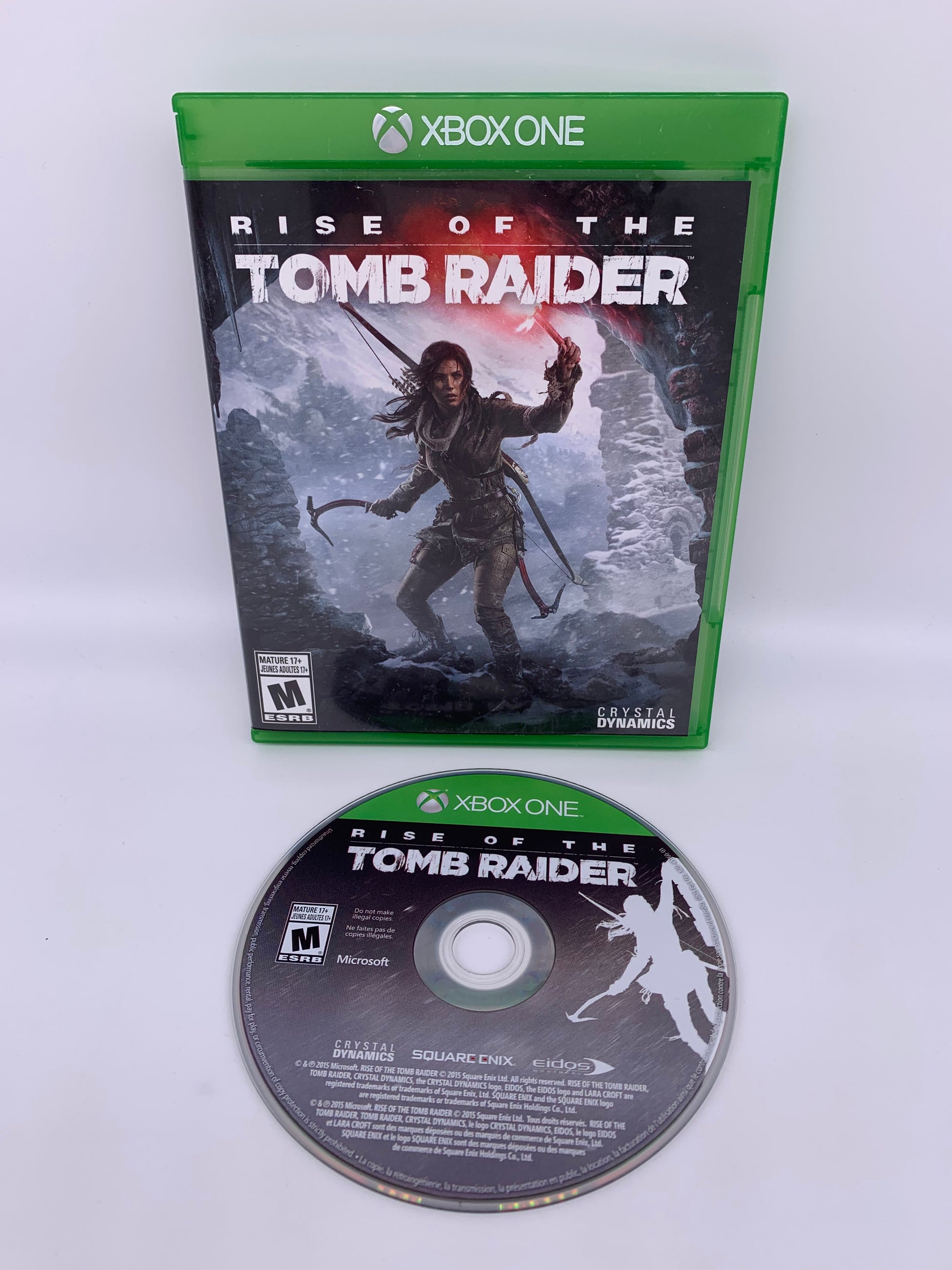 PiXEL-RETRO.COM : MICROSOFT XBOX ONE COMPLETE CIB BOX MANUAL GAME NTSC RISE OF THE TOMB RAIDER